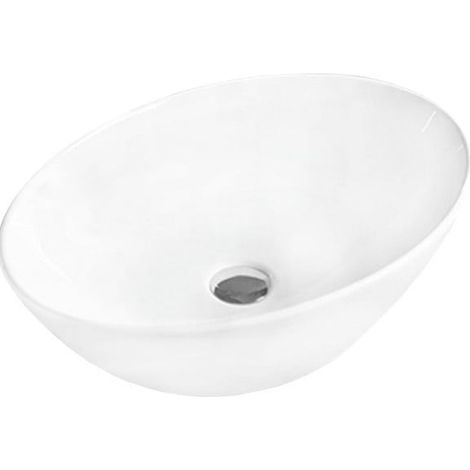Mexen Marina lavandino da appoggio 56 x 38 cm, bianco - 21195600