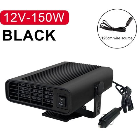 Chauffage Automobile - Chauffe-Air 12 V 150 W - Désembuage Rapide Pare-Brise - Pour Voiture Intérieure - 1 Pièce