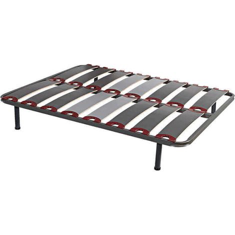Grand matelas à lattes Gran Lama Relax 8 lattes en bois  105x190 cm