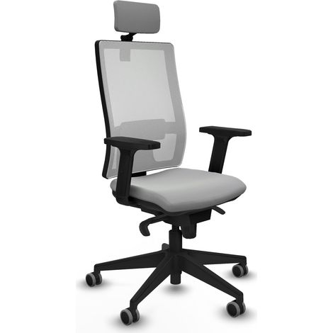Bürostuhl piqueras y crespo Horna grau Kunstleder dicke Schaumstoff (1/2)