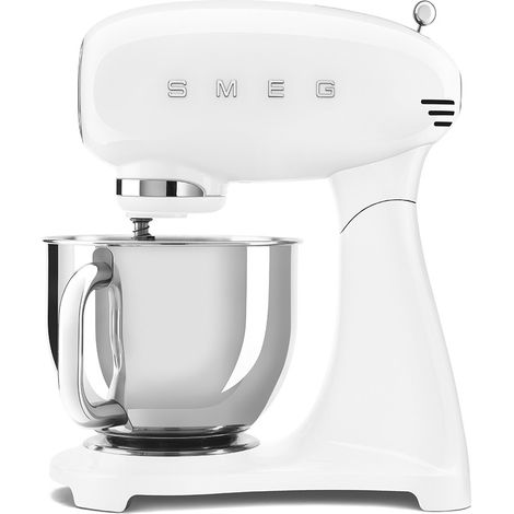 Smeg Impastatrice Full Color 50s Style SMF03WHEU Bianco LUCIDO (1/5)