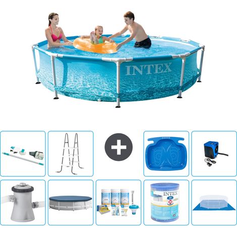 Intex Piscina con struttura Rotonda - 305x76 cm - 8-pezzi  S31402 (1/5)