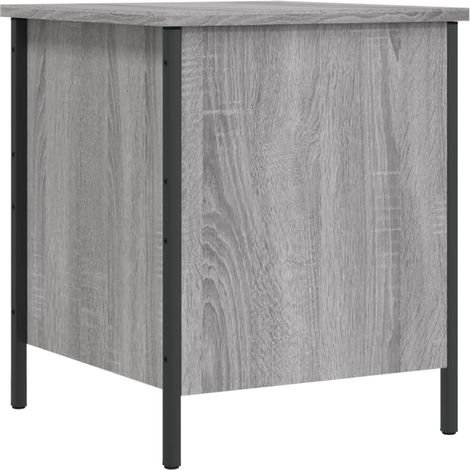 Maison Exclusive - Panca Portaoggetti Grigio Sonoma 40x42,5x50cm Legno Multistrato