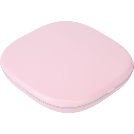 Miroir de Maquillage LED Portable 3X Magnification, Double Face, Lumière Blanche, Pliable (1/5)