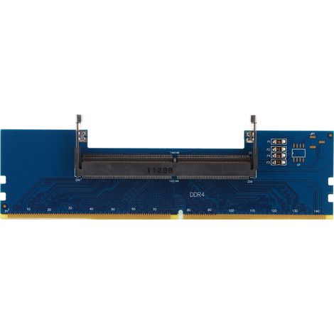 Adaptateur Convertisseur RAM DDR4 SODIMM Vers DIMM Ordinateur Portable Vers Bureau Connecteur Carte Mémoire (1/5)