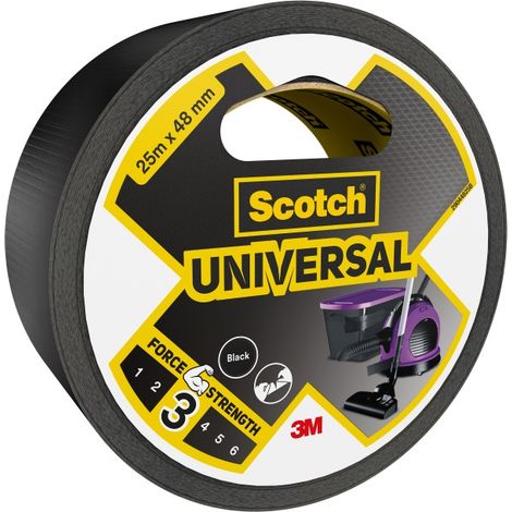 SCOTCH - Toile de reparation noir 48 mm x 25 m
