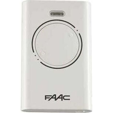 Emetteur Radio Control 2 Canaux Blanc FAAC XT2 868 SLH LR 787009