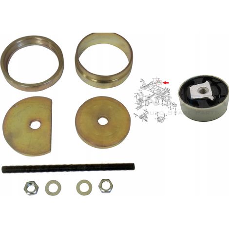 EXTRACTOR DE MANGUITO DE SOPORTE DE MOTOR DELANTERO VW SCIROCCO TOURAN