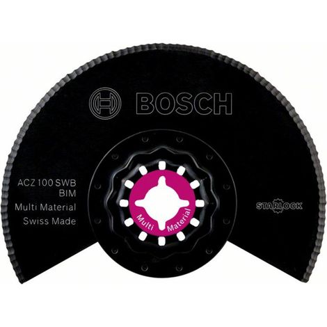 BOSCH Lame segment ondulée BIM Ø100mm - ACZ100SWB (1/4)