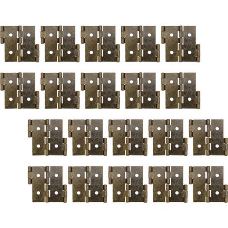 vintage pour portes de placard doubles 20 pièces 54 x 47 mm