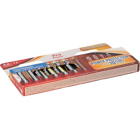 Panasonic AA Mignon Pro Power 1,5V Batterie 12er Blister (1/5)