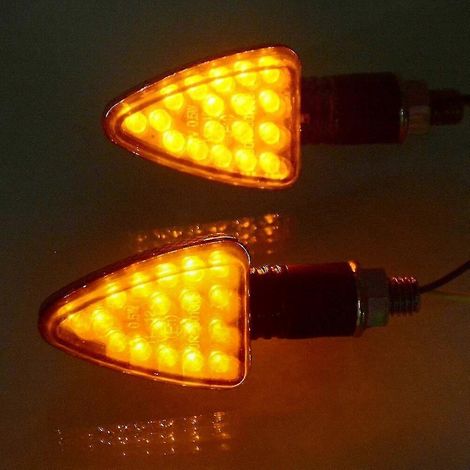 Support de plaque d'immatriculation universel avec éclairage LED pour motos 2012-2016 (clignotant F) (1/5)