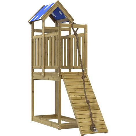 Parque infantil de exterior madera de pino impregnada vidaXL (1/5)