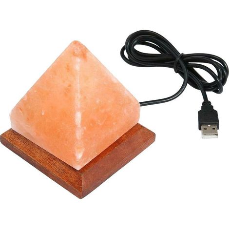 Lampe en sel de l'Himalaya à changement de couleur, pièce décorative lumineuse pour intérieur, multiple teintes, fixation simple, modèle original