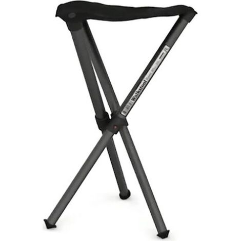 Tabouret Pliant Noir Noir/Gris