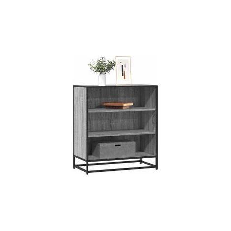 Buffet sonoma gris 68x35x76 bois d'ingénierie et métal (1/5)