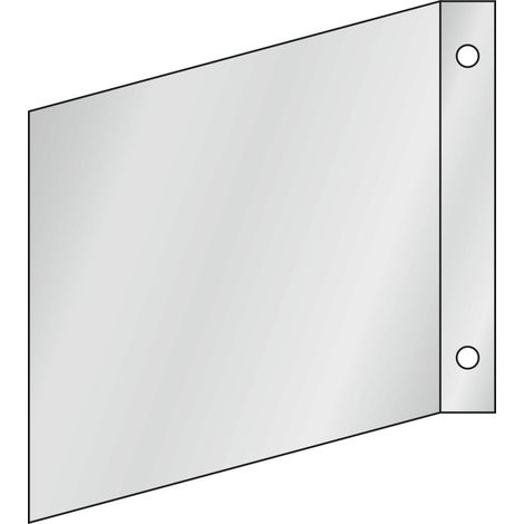 Fahnenschild Decken- oder Wandmontage, Typ: 02200