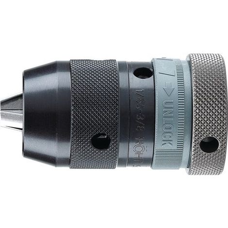 Röhm Mandrin à serrage rapide Supra SK Ø de serrage 1-13 mm Logement 1/2" - 20 mm - 249804