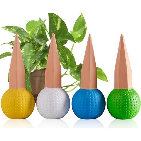 RoseFlower 8er-Pack Bewässerungsset für Zimmerpflanzen, Terrakotta-Übertopf für den Außenbereich, Terrakotta-Ollas, Bewässerung, Übertopfbewässerung, Terrakotta-Topf 082 (1/5)