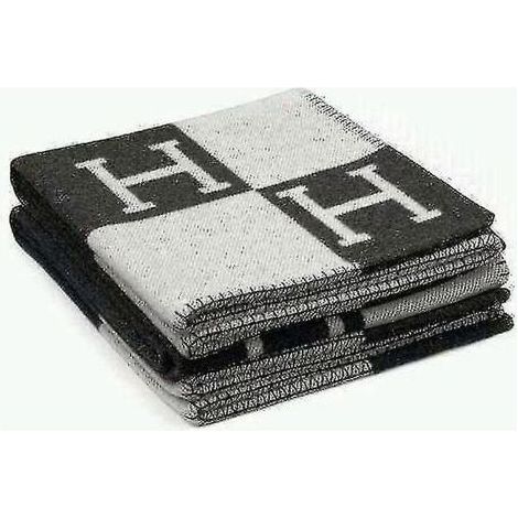 Couverture, oreillers, jeté chaud en laine artificielle et cachemire, plaid pour canapé