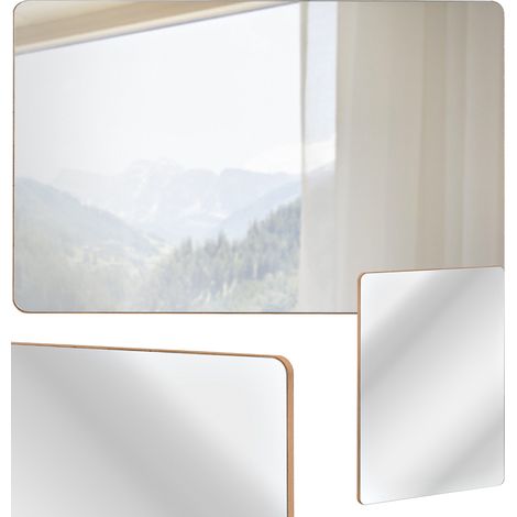 Badezimmerspiegel 60 cm LUTON-56 Wotan Eiche Nb. Nb. B/H/T ca. 60/80/2 cm (1/5)