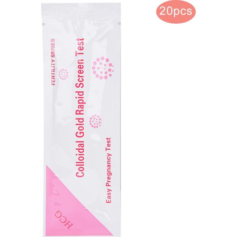 Test de grossesse précoce HCG, 20 pièces, stylo détecteur fiable pour femmes (1/5)