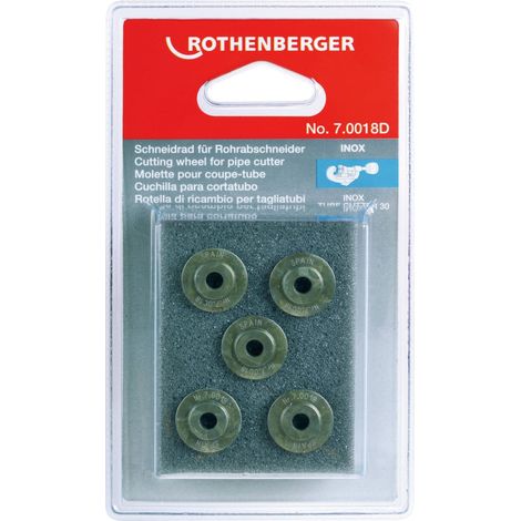 Rotella Di Taglio Per Rohrabschn. 3 - 30 Millimetri Rothenberger
