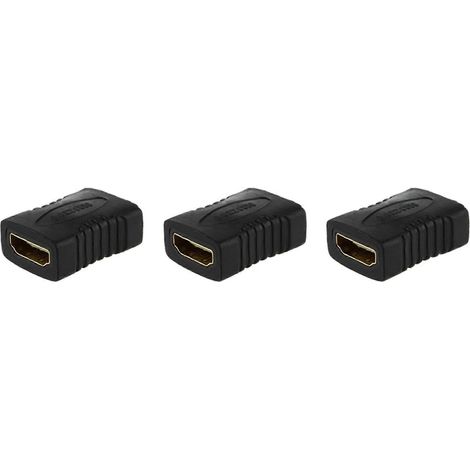 Adaptateur HDMI femelle-femelle à 3 ports pour téléviseurs HD (1/5)