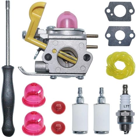 Kit d'outil de réglage de ligne de filtre à carburant carburateur pour ZAMA C1U-W18 Poulan Weedeater XT260 FL25C FL20C 530071752 Débroussailleuse (1/5)