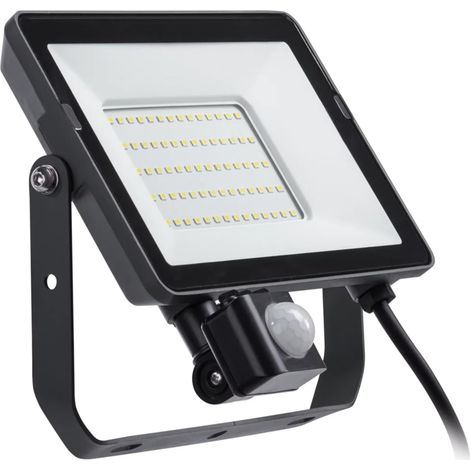 PILA LED-Flutlicht mit Bewegungsmelder für den Außenbereich, 50 W, nicht dimmbar, neutralweißes Licht (4000 K), 4750 Lumen, 35.000 Stunden Lebensdauer, 60 cm Kabel (1/5)