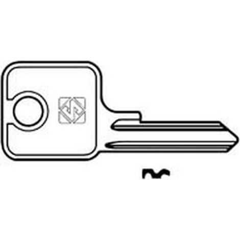 10PZ CHIAVI PER CILINDRI DOM 5 SPINE PICCOLE DM63 - DM63 DX