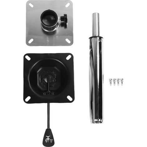 Kit de montage de Base de socle de siège de bateau, en acier inoxydable, filetage réglable de 400 à 500mm, rotatif pour Yachts, navires, pont de ponton. (1/4)