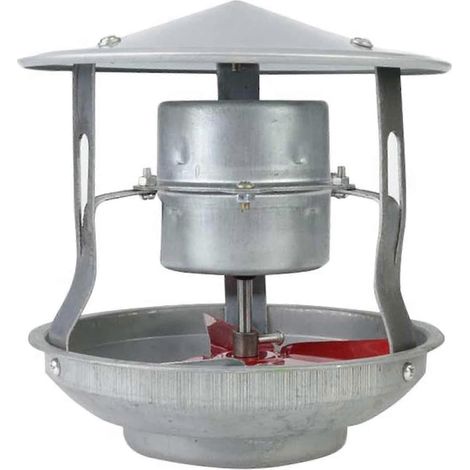 Ventilateur extracteur de fumées améliore la vitesse d'évacuation diamètre 9-17 cm ventilateur d'extraction pour poêle à bois (1/5)