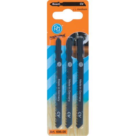 POGGI 697.00 3 LAME P/SEGHETTO BOSCH DENTI GROSS