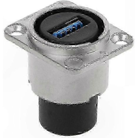 Adaptateur de connecteur USB 3.0 femelle-femelle pour montage sur panneau WHBYV (1/4)
