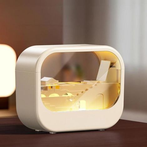 Humidificateur d'aromathérapie - - 250 ml - Brume nano silencieuse - Lumière d'ambiance - Protection coupure (1/4)