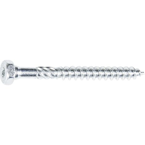 Schmidd Schrauben Holzbauschrauben 8.0 x 80 mm TX 30 Dualkopf - 25 Stück Spanplattenschrauben & Holzbauschrauben