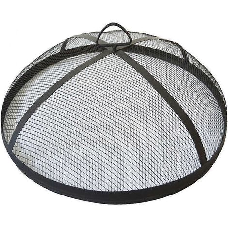 Schermo parascintille per braciere, copertura per braciere da esterno, rete di copertura rotonda per braciere, copertura per braciere da giardino (1/5)