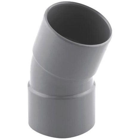 Coude PVC à 22°30 FF Ø 40 -NF- Le lot de 10