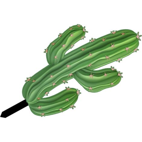 Gartenstecker Kaktus Gartendekoration Kreatives Schild für