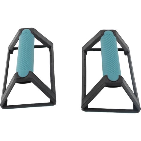 Lot de 2 barres H antidérapantes pour entraînement au sol – stabilité et confort pour vos exercices de force (1/2)