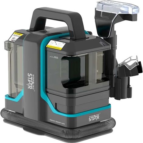 Aspiradora de mano, potente succión, compacta y portátil, 450 W 11 kPa, UE (1/2)