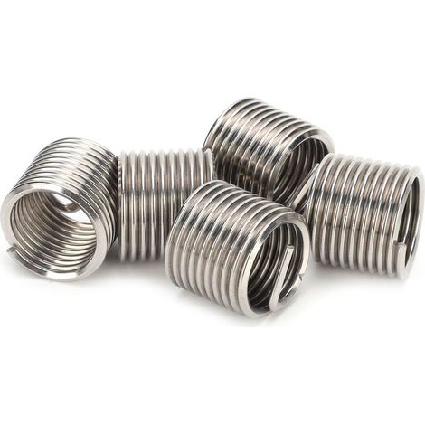 Lot de 5 inserts filetés mâles et femelles réducteurs, écrous de réparation, fixation en acier inoxydable M24x3x1,5D (1/5)