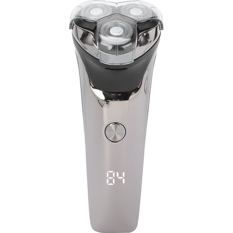 Rasoir électrique rechargeable USB, étanche, avec lame flottante et tondeuse à barbe 5W (1/5)