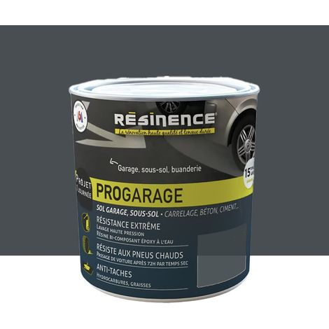 Peinture Sol RÉSINENCE ProGarage Graphite 0,3 L (1/3)