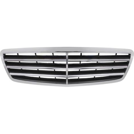 Grille de calandre avant chromée/noire Mercedes Classe C W203 phase 2 2004-2006