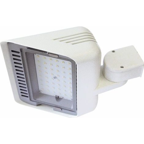Projecteur extérieur LED DIA 18 W 3000K 2350 lm IP65-IK08 blanc - Aric