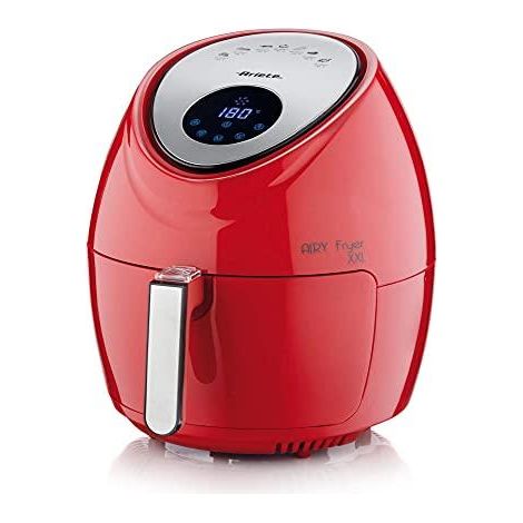 ARIETE 4618 AIRY FRYER XXL FRITEUSE À AIR, 5,5 LITRES, SANS HUILE, 2,5 KG, 1800 W, ROUGE 4618/01 (1/5)
