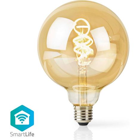Nedis SmartLife Bombilla LED 4,9W E27 Blanco