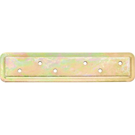Placas para conectores de madera para empotrar - Bicolor 180 x 40 - Caja de 20 (1/2)